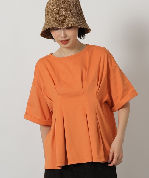 tシャツ 半袖 ウエストタック半袖T / 669295 レディース | LAKOLE | 24