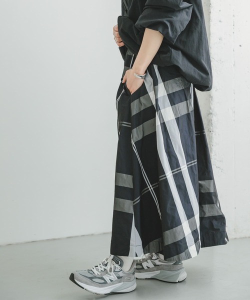 「ITEMS URBANRESEARCH」 フレアスカート FREE グリーン レディース_画像7