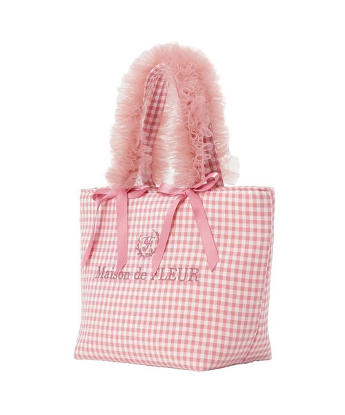 「Maison de FLEUR」 ハンドバッグ FREE ピンク レディース_画像6