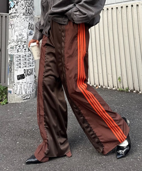 「etsinta」 イージーパンツ SMALL ブルー レディース_画像4