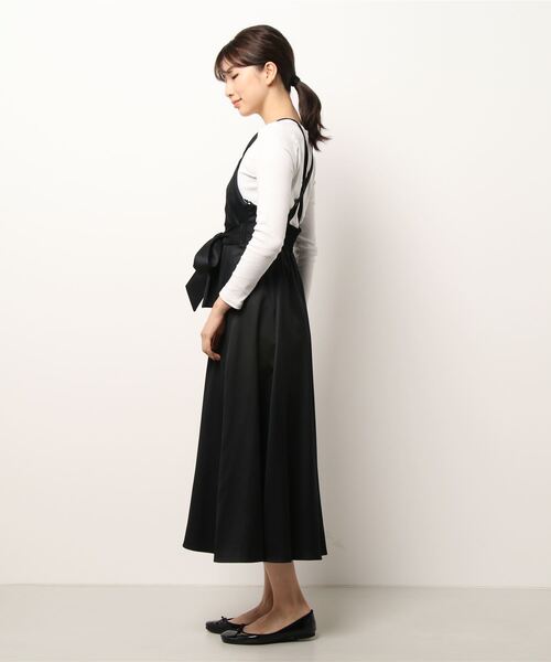 「Dear Princess」 キャミソールワンピース MEDIUM カーキ レディース_画像3