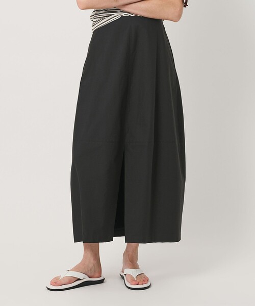 H BEAUTY&YOUTH UNITED ARROWS ロング スカート 「H」コットンナイロン