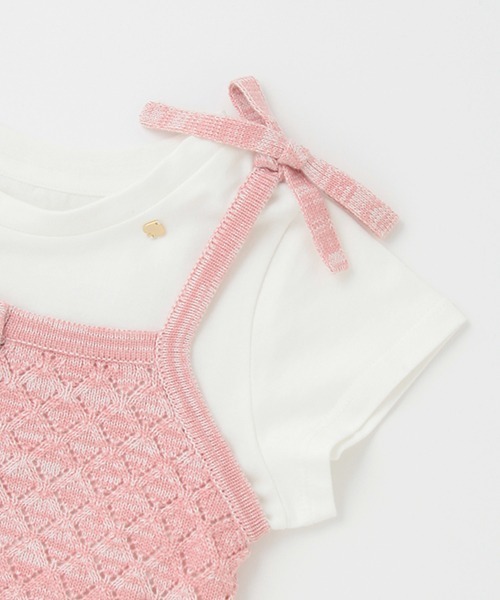 「kate spade new york kids」 「KIDS」半袖Tシャツ 130cm ピンク キッズ_画像5