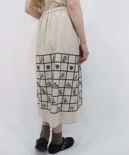 「haupia」 スカート MEDIUM ベージュ レディース_画像6