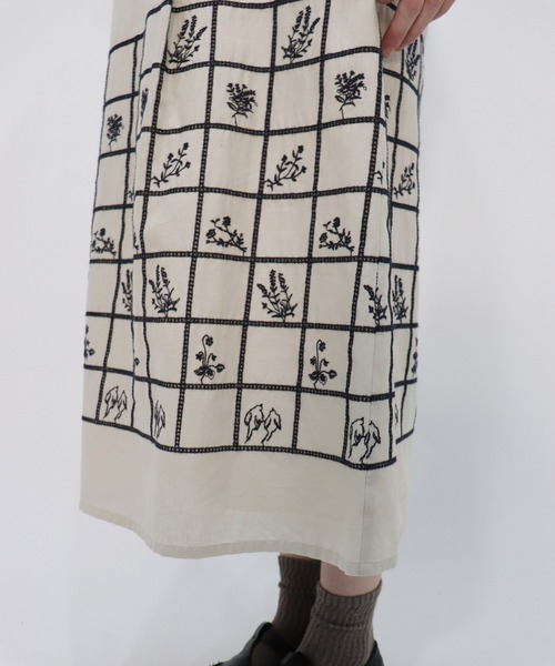 「haupia」 スカート MEDIUM ベージュ レディース_画像7