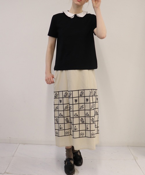 「haupia」 スカート MEDIUM ベージュ レディース_画像8