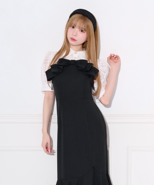 「apres jour」 キャミソールワンピース MEDIUM ブラウン系その他 レディース_画像6
