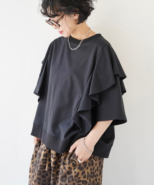 美品！journal standard luxe/バフフレアープル JOURNAL STANDARD LUXE 