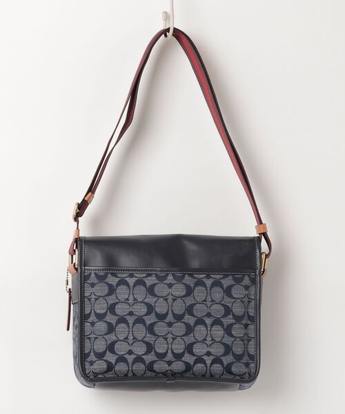 COACH（コーチ） ショルダーバッグ - ネイビー メンズ : ZOZOTOWN