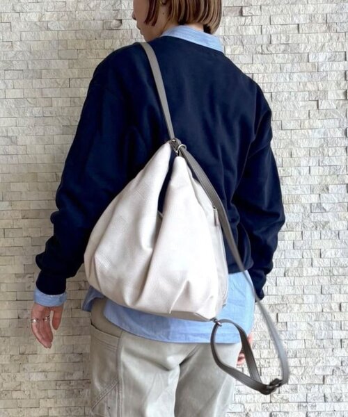 ear PAPILLONNER（イア パピヨネ） 2WAYバッグ FREE ピンクベージュ
