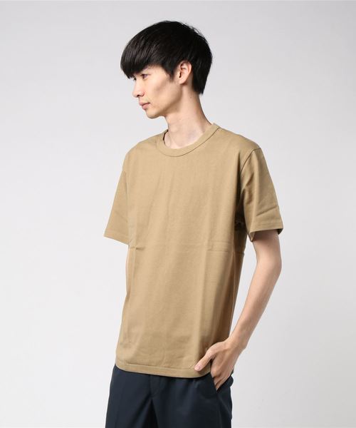 PARKS TOKYO SELECT tシャツ 「BS」天竺 裾ラウンド 半袖