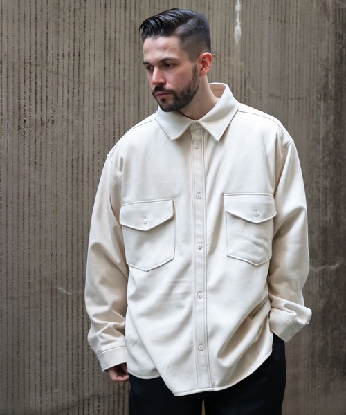 ジャケット ブルゾン Je フェイクスウェード Cpo シャツジャケット Zozotown Yahoo 店 通販 Yahoo ショッピング