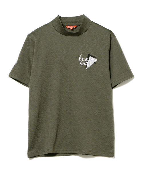 により スウェット モックタートルネック シャツ ZOZOTOWN PayPayモール店 - 通販 - PayPayモール <MEN>BEAMS GOLF ORANGE LABEL / トライアングルロゴ 半袖 ≯ネックシャ