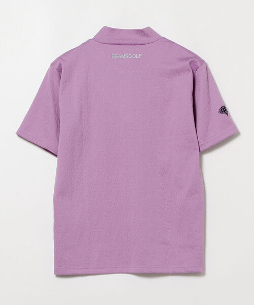 により スウェット モックタートルネック シャツ ZOZOTOWN PayPayモール店 - 通販 - PayPayモール <MEN>BEAMS GOLF ORANGE LABEL / トライアングルロゴ 半袖 ≯ネックシャ