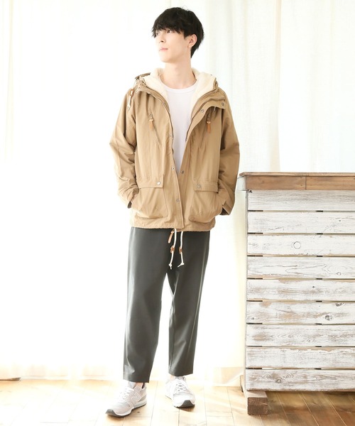 TopIsm マウンテンパーカー ウインドブレーカー 3WAYマウンテン