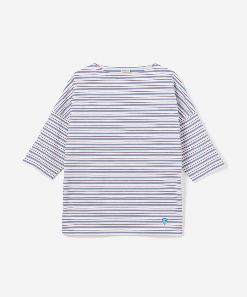 tシャツ Tシャツ ORCIVAL | ドロップショルダーボートネック5分袖Tシャツ WOMEN|ZOZOTOWN |04