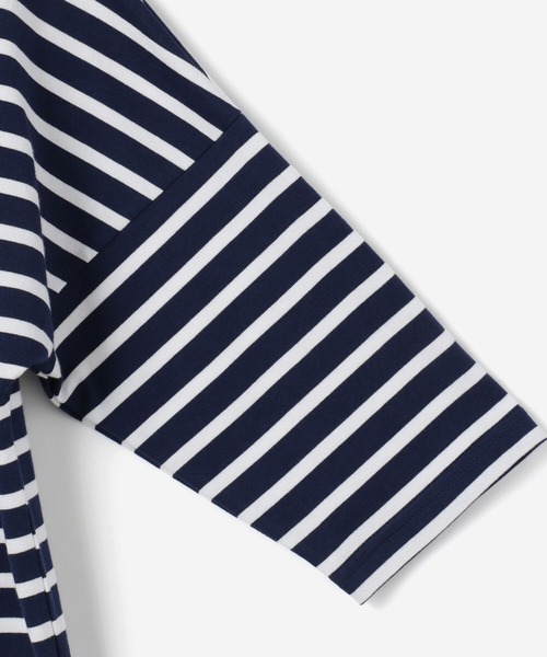 tシャツ Tシャツ ORCIVAL | ドロップショルダーボートネック5分袖Tシャツ WOMEN|ZOZOTOWN |11