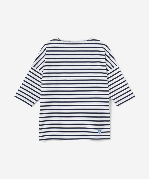 tシャツ Tシャツ ORCIVAL | ドロップショルダーボートネック5分袖Tシャツ WOMEN|ZOZOTOWN |13