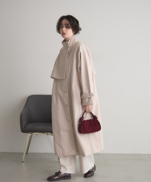 &. NOSTALGIA（ノスタルジア） コート アウター 「ZOZO限定」ウール