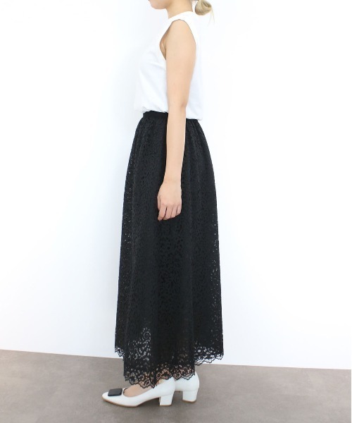 ■おまとめ■美品 マリリンムーン 3,2万 レーススカート チュールスカート Marilyn Moon スカート レース＆チュールリバーシブルスカート