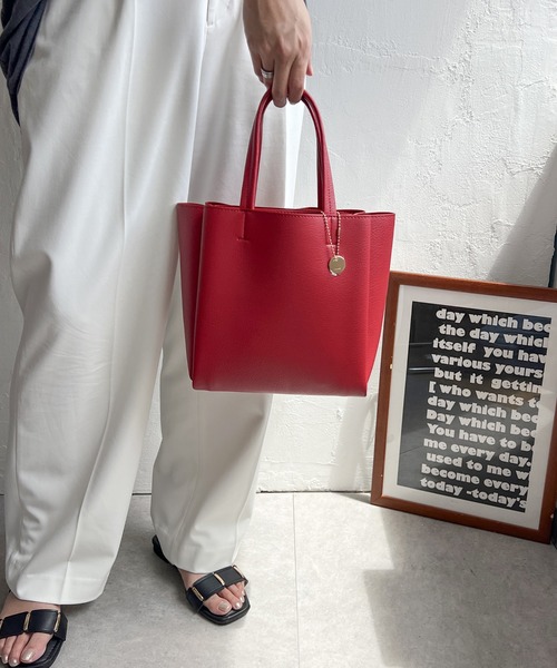 ikka（イッカ） トートバッグ 「雑誌InRed11月号掲載」GOKU楽PU三層