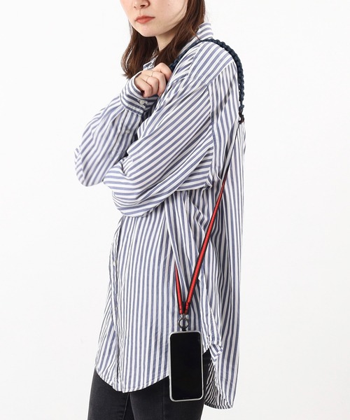 COOCO（クーコ） パラコード平編みスマホショルダーストラップ