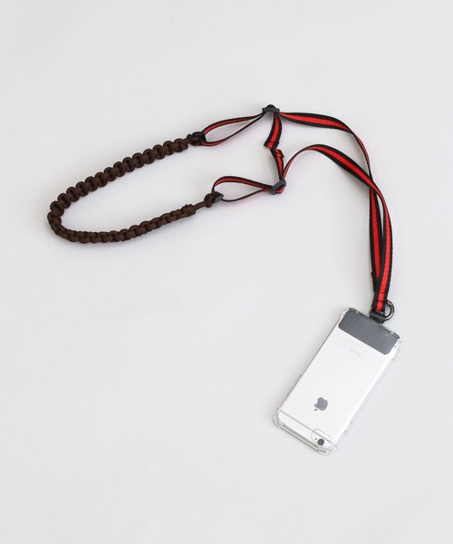 ゆきんこ・*:.ღパラコードスマホストラップ ゆきんこ・*:.ღパラ