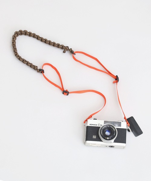 COOCO（クーコ） パラコード平編みスマホショルダーストラップ