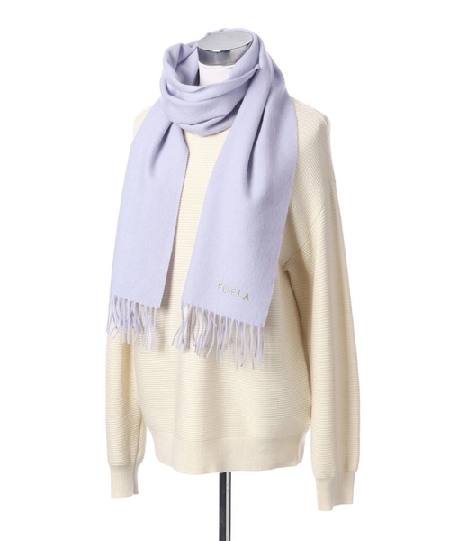 FURLA（フルラ） マフラー 「WEB限定」 ウール100％マフラー ”無地
