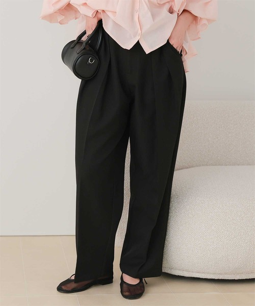 titivate（ティティベイト） スラックス パンツ インタックセンター