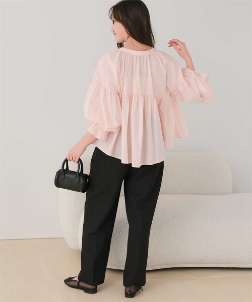 titivate（ティティベイト） スラックス パンツ インタックセンター