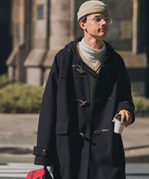 EMMA CLOTHES」 ダッフルコート M ダークネイビー メンズ : 80699084 