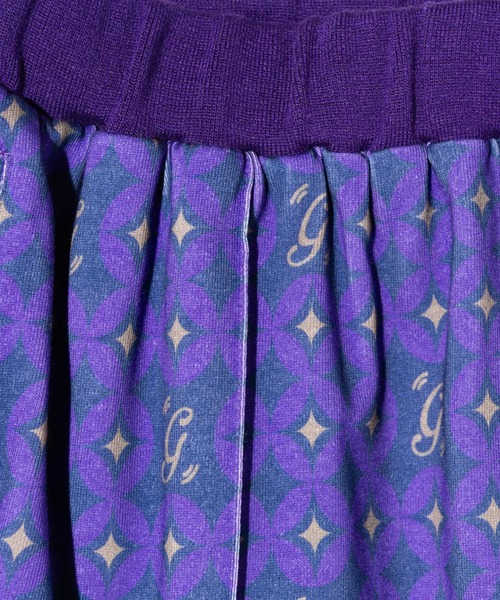 glamb グラム ジャージ　ジャケット　グリッター モノグラム 　Size Ｌ glamb（グラム）の「Monogram Jersey / モノグラムジャージ