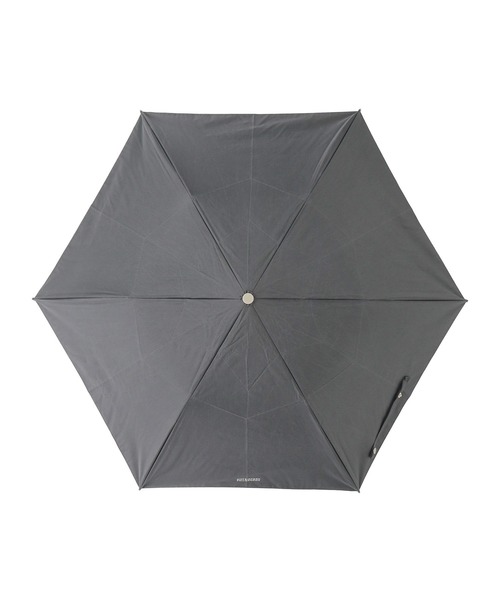 新品タグ付　高級　13,200円 マッキントッシュフィロソフィー【uv晴雨】 大きい 55cm】晴雨兼用折りたたみ日傘 無地 バイカラー 遮光 遮
