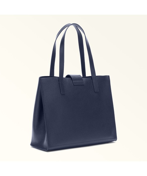 極美品》FURLA フルラ トートバッグ 肩掛け A4可 現行 ルーチェ 黒