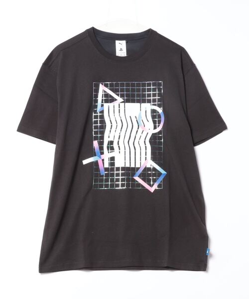 PUMA tシャツ プーマ メンズ x PlayStation エレベーテッド 半袖