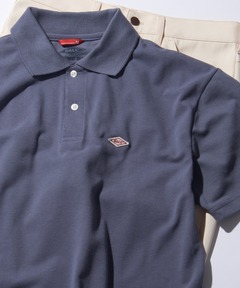 ポロシャツ 「BALL」54501NT T/C鹿の子 ワッペン付きポロシャツ メンズ