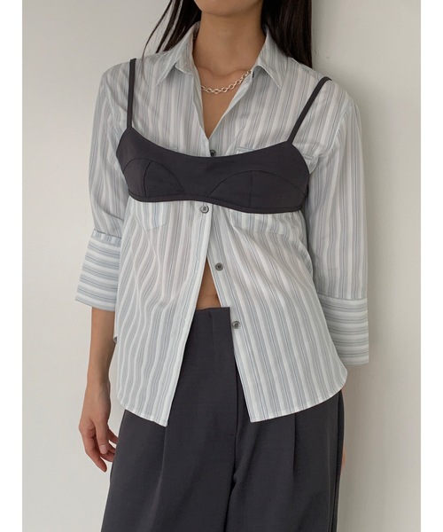Didot.showroom ベスト ジレ ブラトップビスチェ レディース