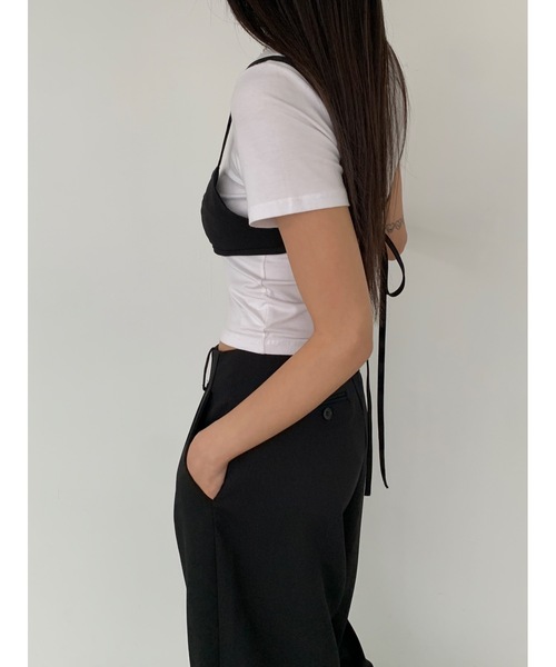 Didot.showroom ベスト ジレ ブラトップビスチェ レディース