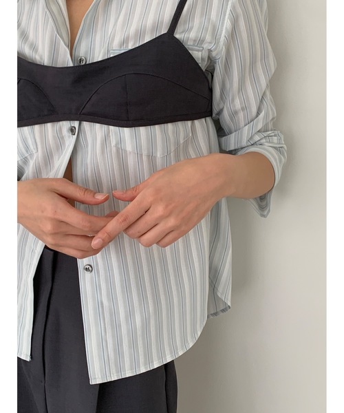 Didot.showroom ベスト ジレ ブラトップビスチェ レディース