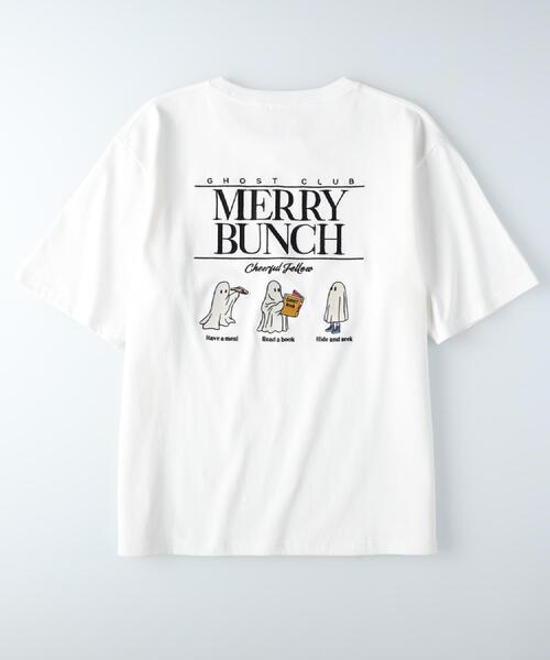 Right-on（ライトオン） tシャツ Other(ソノタ)ゴーストエンブロイ