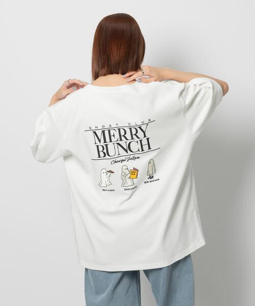 Right-on（ライトオン） tシャツ Other(ソノタ)ゴーストエンブロイ