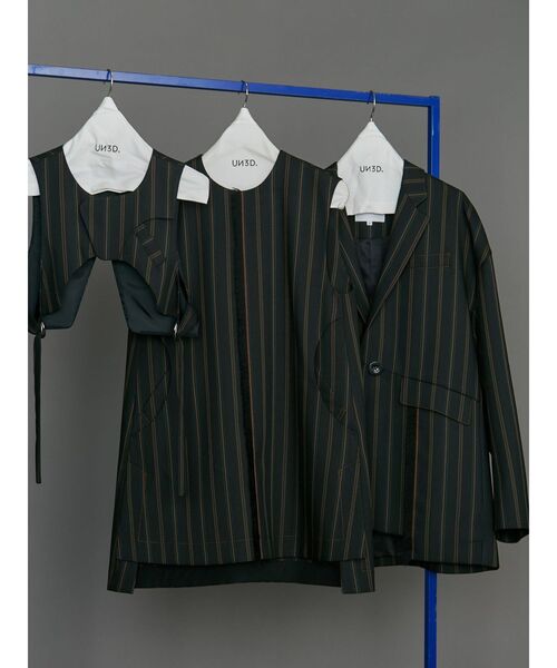 un3d ベスト UN3D. ベスト ジレ UN3D./アンスリード/SHEER LAYERED VEST