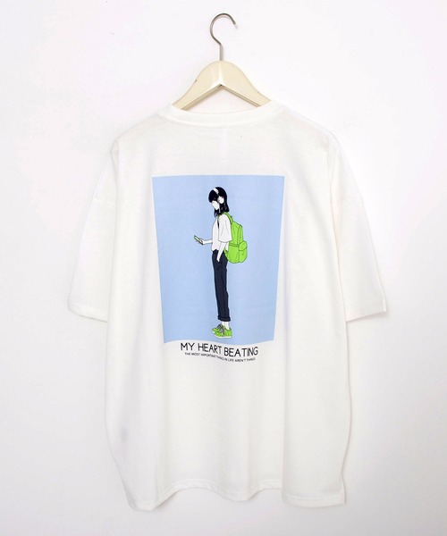 Revo. tシャツ TC天竺 アソート プリント オーバーサイズTシャツ