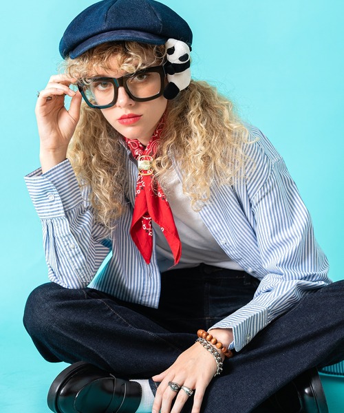 ankoROCK 伊達メガネ メガネ 眼鏡 メンズ レディース : ZOZOTOWN Yahoo