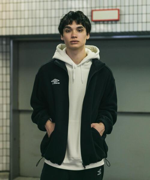 UMBRO × BLACK LABEL JACKET：アンブロ別注 umbro（アンブロ） ナイロンジャケット × BLACK LABEL SET-UP FIELD
