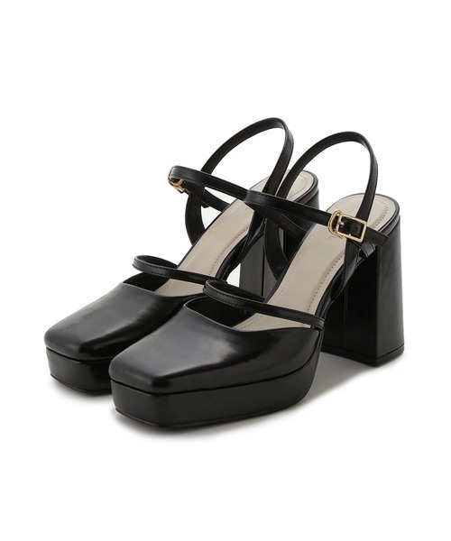 SNIDEL 「SNIDEL」 ヒールサンダル MEDIUM ブラウン レディース