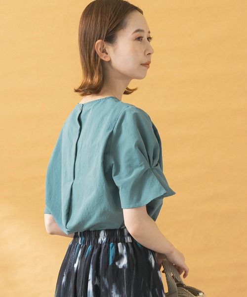 「URBAN RESEARCH ROSSO WOMEN」 半袖ブラウス FREE ブラック レディース URBAN RESEARCH ROSSO WOMEN」 半袖ブラウス FREE ブラック