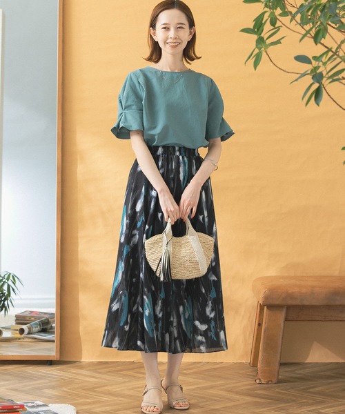 「URBAN RESEARCH ROSSO WOMEN」 半袖ブラウス FREE ブラック レディース URBAN RESEARCH ROSSO WOMEN」 半袖ブラウス FREE ブラック
