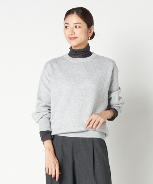 HELIOPOLE ニット セーター CREW NECK KNIT レディース